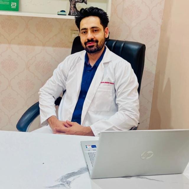 Dr Manjinder, tricity clinic zirakpur